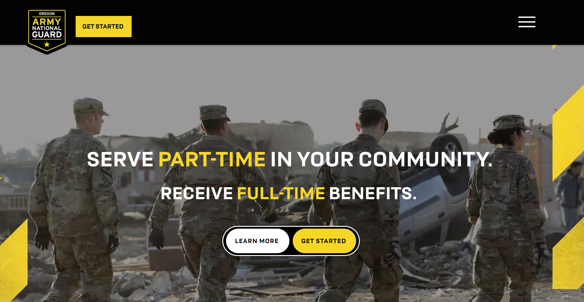 Oregon Army National Guard screenshot